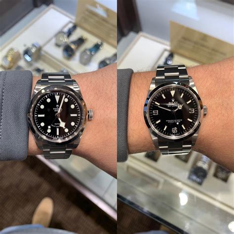 tudor black bay 36 vs rolex explorer|rolex bb36 review.